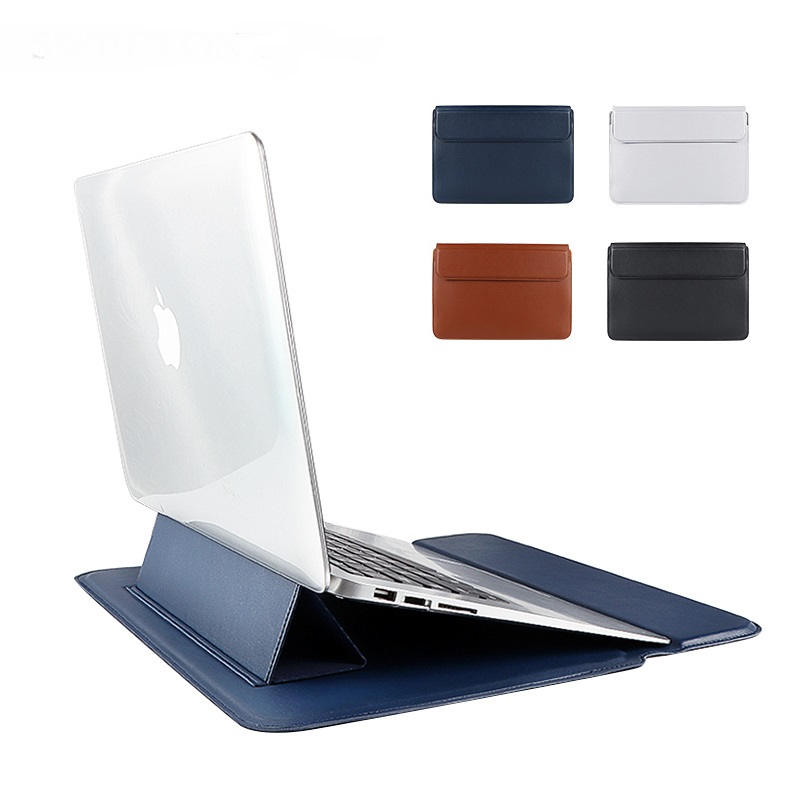 PU Laptop Cover Bag With Stand Function