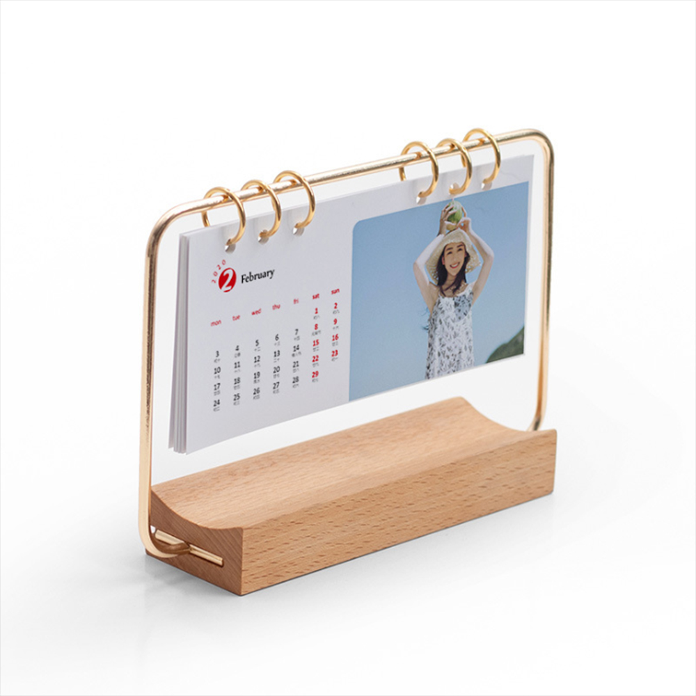 Wooden Desktop Calendars