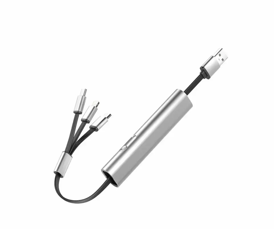 Metal Retractable Micro USB Cable