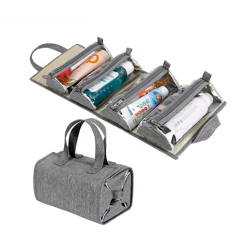 Toiletry Kit with Removable Storage Bags