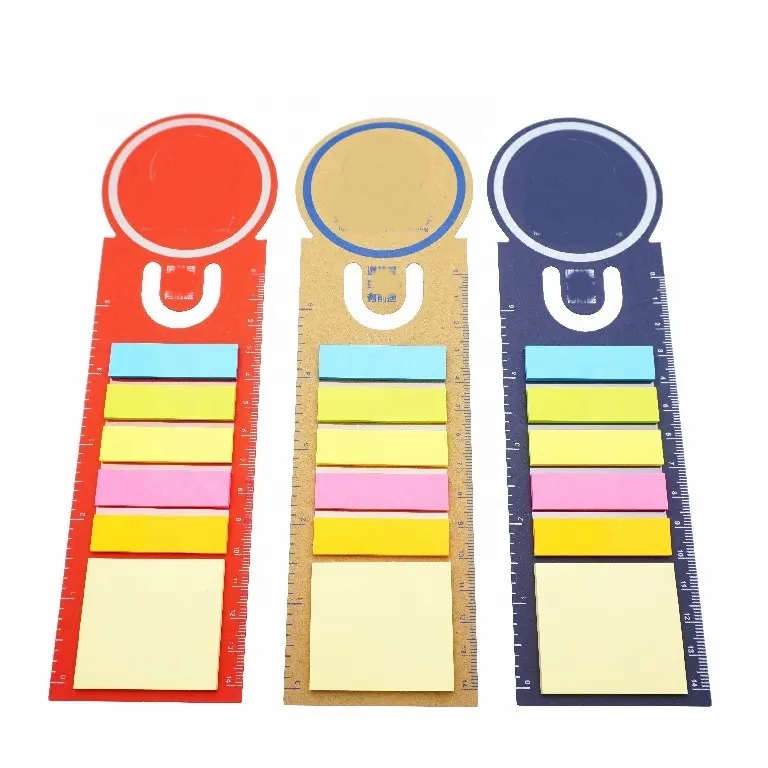 Sticky notes with Bookmark and Ruler