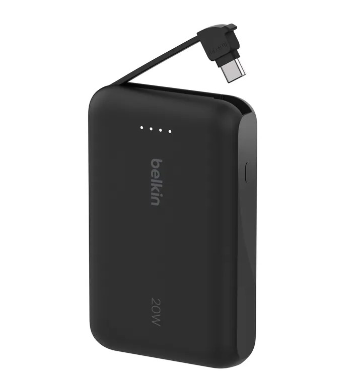 Belkin BoostCharge Power Bank 10K with Integrated Cable (CCC cert）