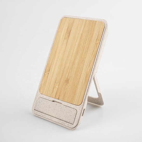 Wheat Straw 15W Foldable Wireless Charger