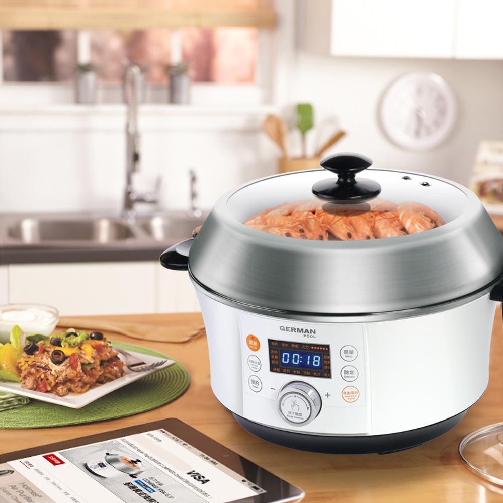DBS X German Pool Stackable Hotpot Cooker | Stackable Co-Branded Hotpot Cooker for Modern Home Dining