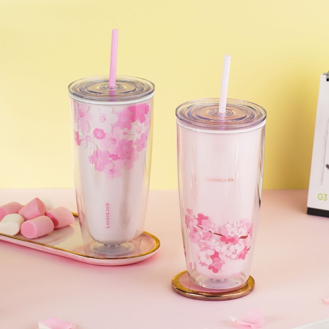 LocknLock Cherry Blossom Cup