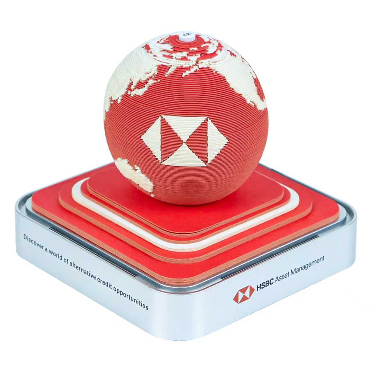 3D Global Shape Memo Pad calendar